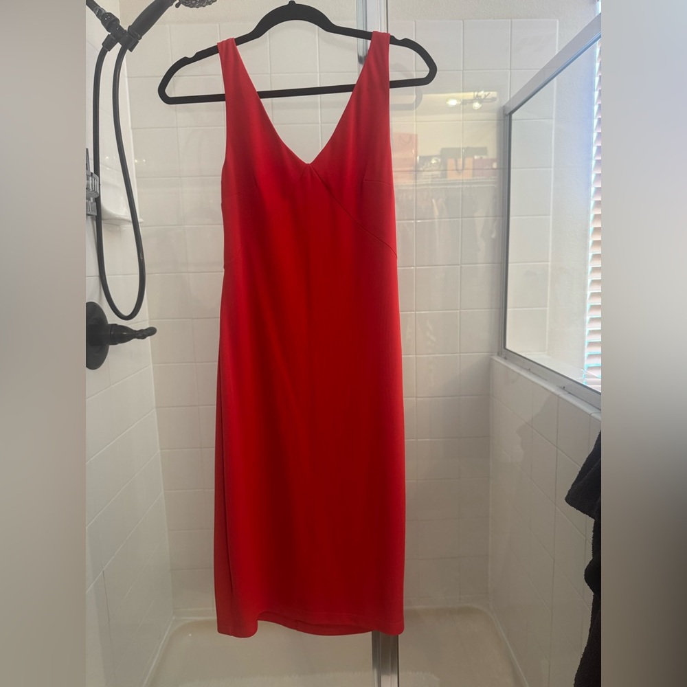 Bailey 44 Red Sheath Cocktail Dress
